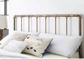 4ft6 Double Retro bed frame. Kennerton. Antique bronze,metal frame. Industrial style 4